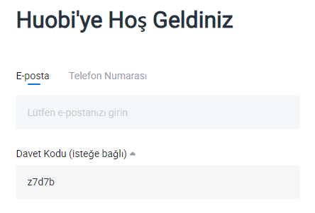 huobi kayıt ol
