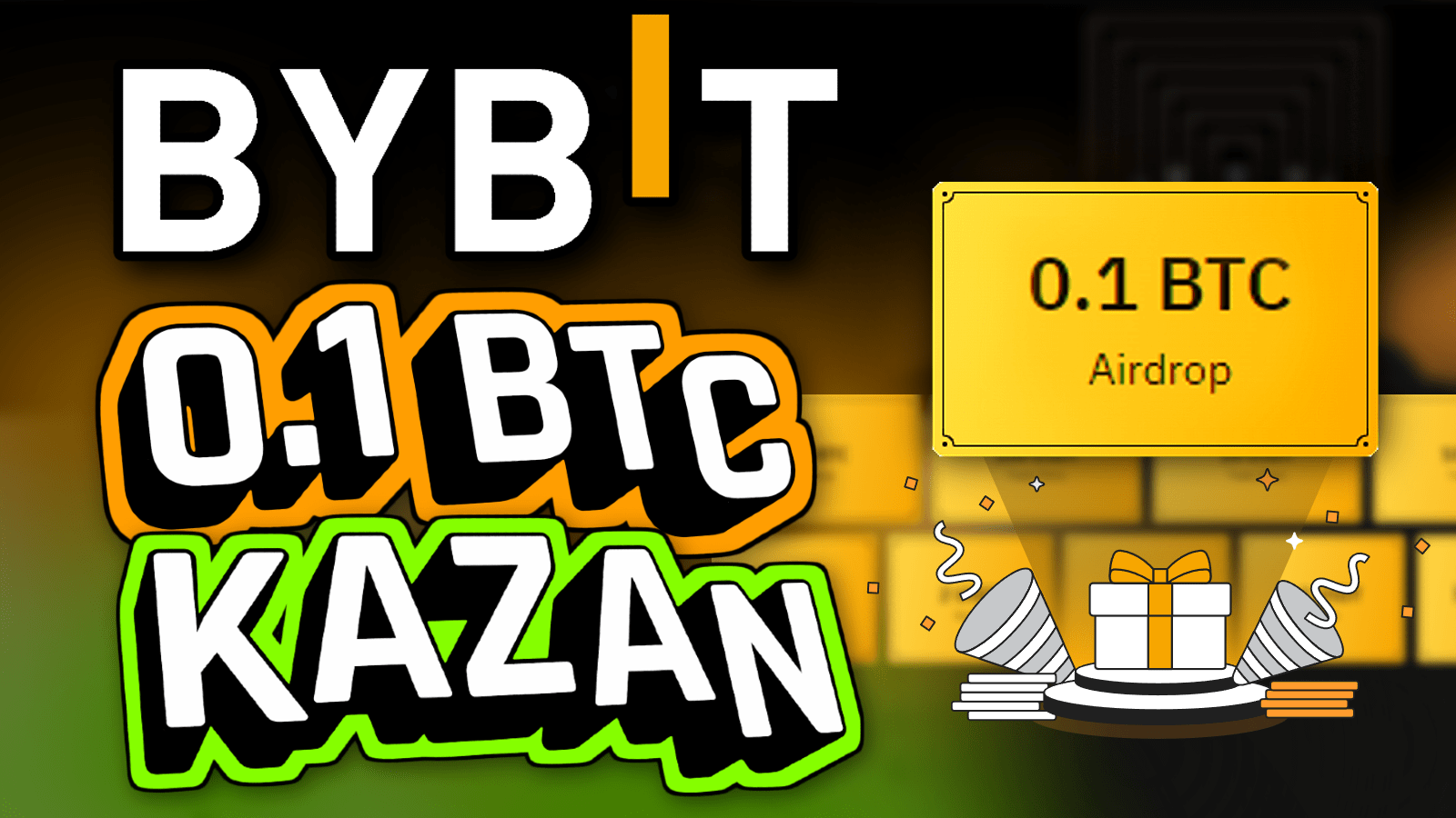 Bybit Günlük Hediye Kutlaması 0.1 BTC Kazan