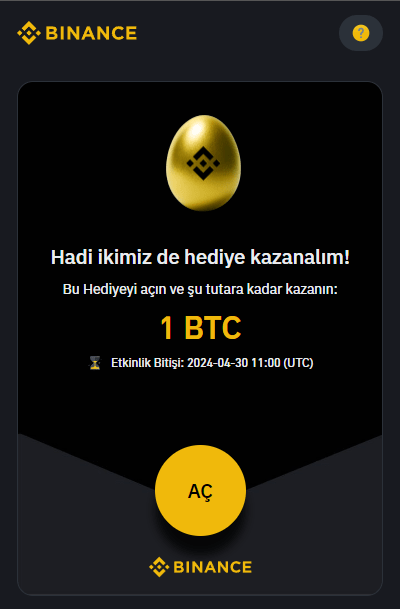 Binance Altın Yumurta